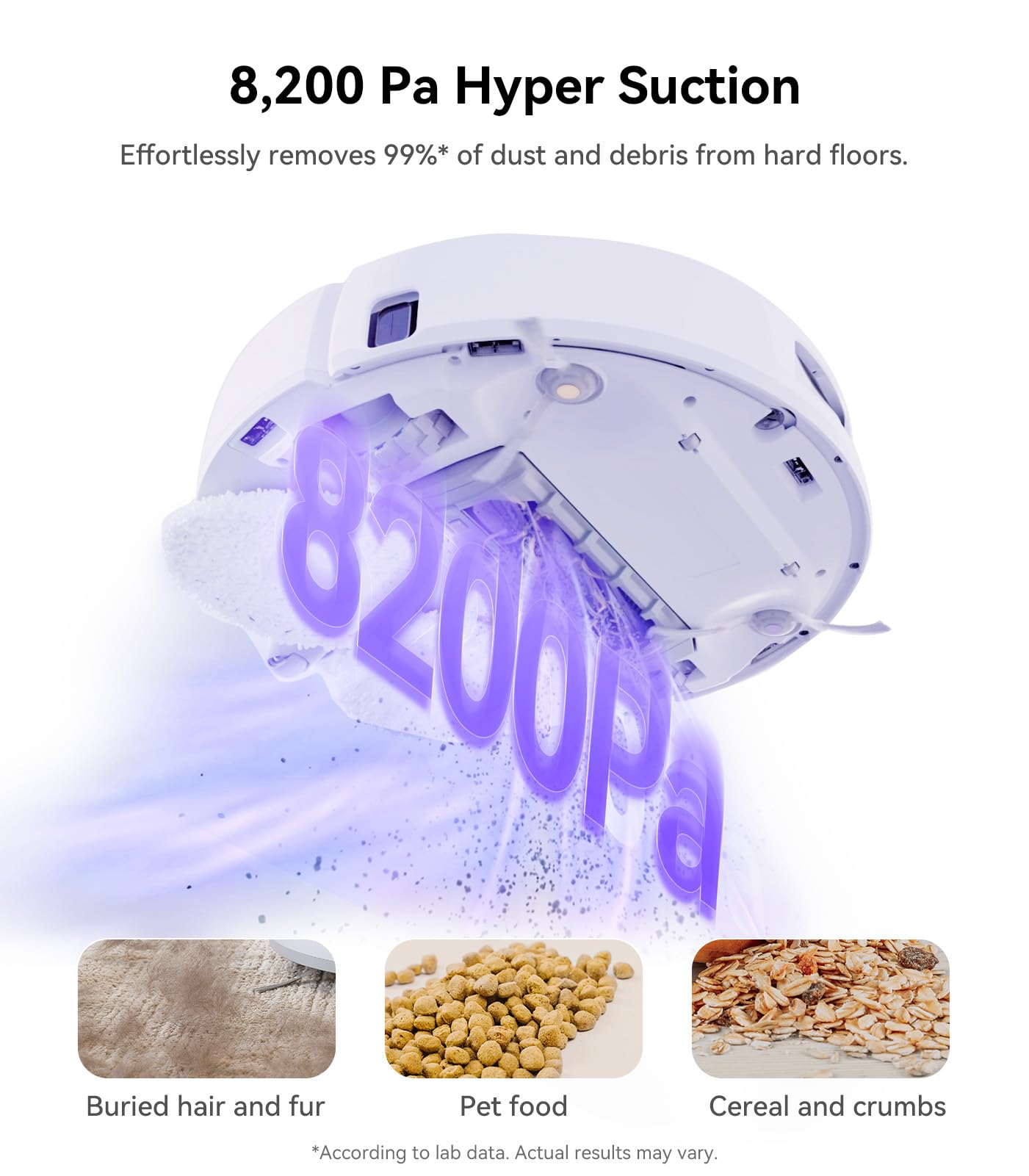 Narwal Freo X Ultra Robot Vacuum and Mop Combo, 8200Pa Robot Mop & Vacuum, Auto Mop Drying/Washing, Self-Empty, Zero-Tangling, DirtSenseā¢, Maintenance-Free Base Station, Self-Contained Dust Processing