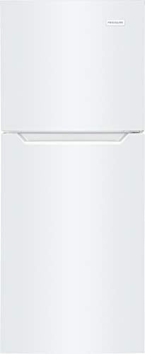 Frigidaire 11.6 Cu. Ft. Compact ADA Top Freezer Refrigerator in White with Electronic Control Panel, Reversible Door Swing, ENERGY STAR