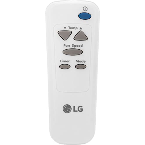 LG 12,000 BTU Window Air Conditioner, 115V, Cools 550 Sq.Ft. for Bedroom, Living Room, Apartment, Quiet Operation, Electronic Control with Remote, 3 Cooling & Fan Speeds, Auto Restart, White