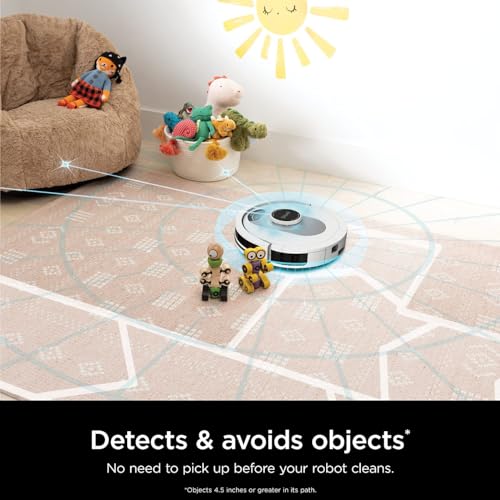 Shark AI Ultra Voice Control Robot Vacuum with Matrix Clean Navigation, Home Mapping, 60-Day Capacity, Self-Empty Base for Homes with Pets, Carpet & Hard Floors (Silver/Black)