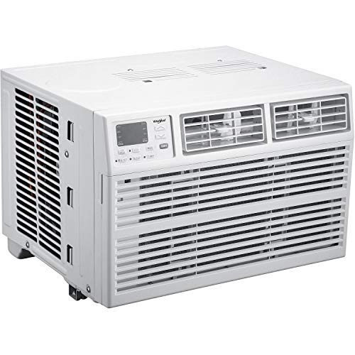 Whirlpool 12,000 BTU 115V Window Air Conditioner & Dehumidifier with Remote Control, Window AC Unit for Apartment, Bedroom, & Medium/Large Rooms up to 550 Square Feet in White