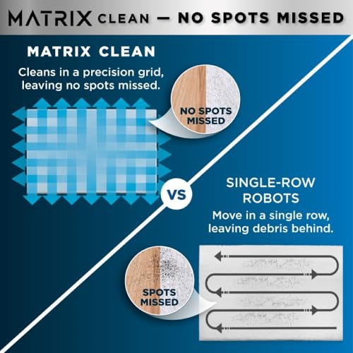 Shark Matrix Plus 2in1 Robot Vacuum & Mop with Sonic Mopping, Matrix Clean, Home Mapping, HEPA Bagless Self Empty Base, CleanEdge, for Pet Hair, Wifi, Black/Gold (AV2610WA)