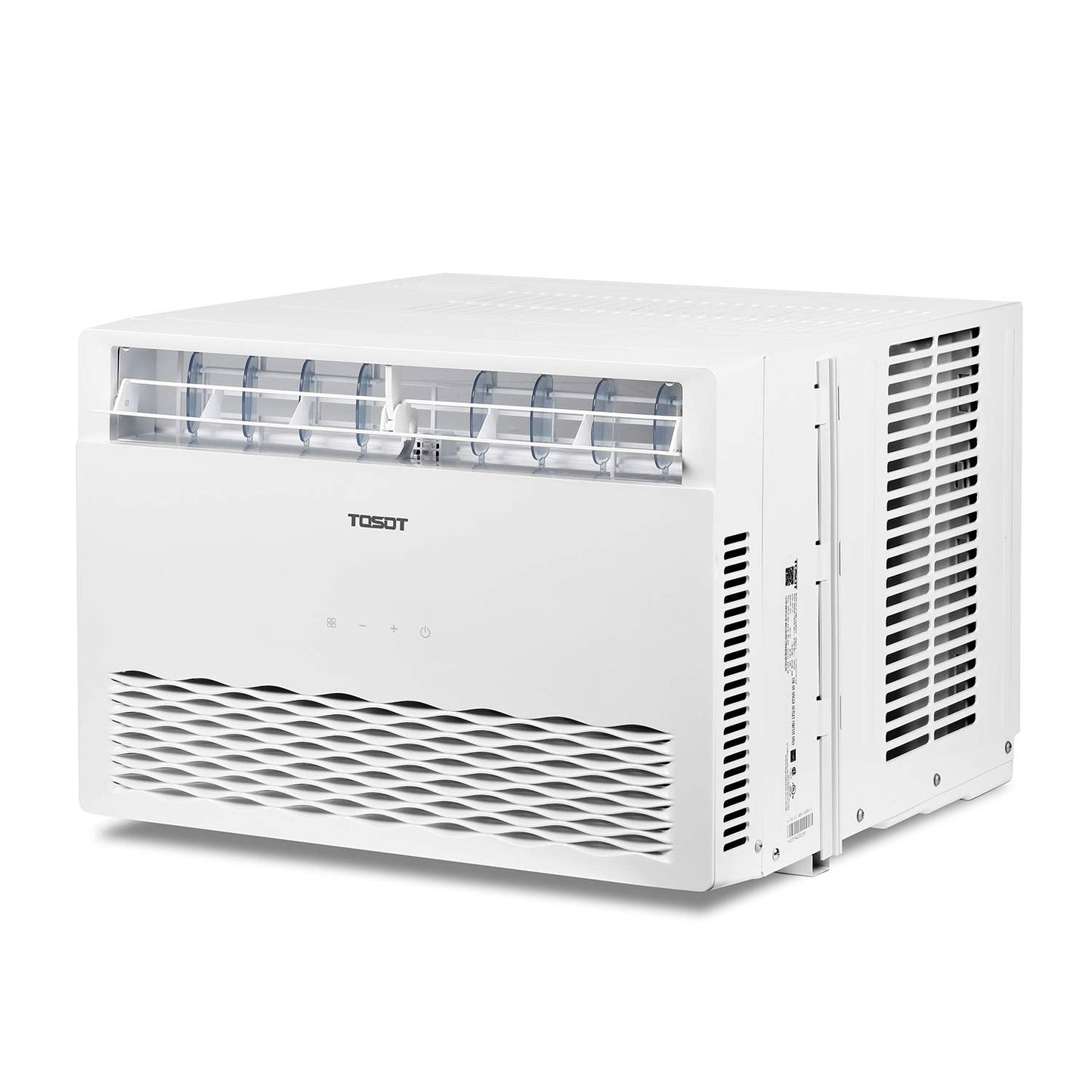 TOSOT 10,000 BTU Window Air Conditioner - Energy Star, Modern Design, and Temperature-Sensing Remote - Window AC for Bedroom, Living Room, and attics up to 450 sq. ft. , White