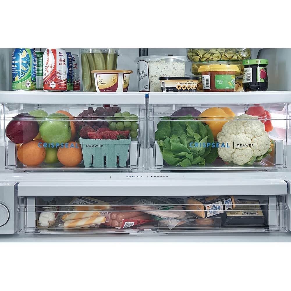 Frigidaire FRFS2823AD 27.8 Cu. Ft. Black Stainless French Door Refrigerator