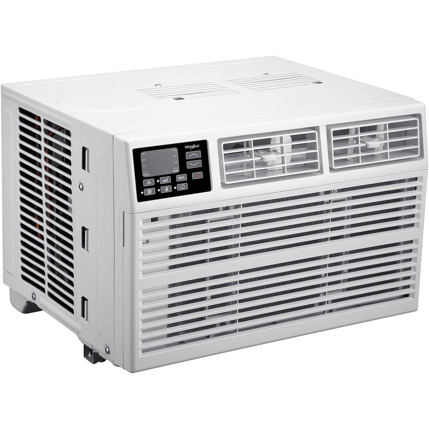 Whirlpool 10,000 BTU Window Air Conditioner, 115V, Window AC for Rooms up to 450 Sq.Ft with Remote Control, White