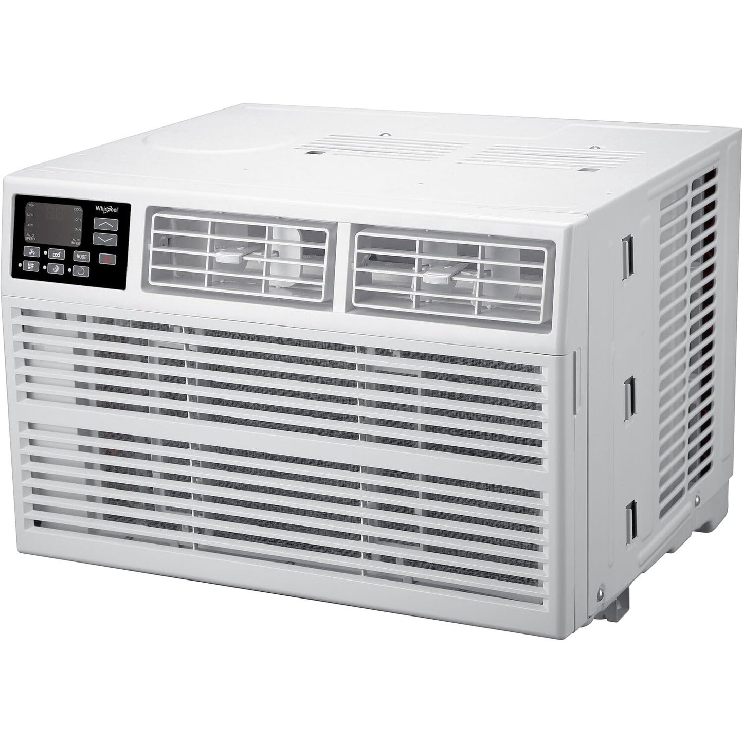 Whirlpool 10,000 BTU Window Air Conditioner, 115V, Window AC for Rooms up to 450 Sq.Ft with Remote Control, White