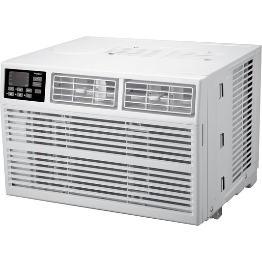 Whirlpool 10,000 BTU Window Air Conditioner, 115V, Window AC for Rooms up to 450 Sq.Ft with Remote Control, White