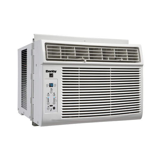 Danby DAC060EB1WDB 6,000 BTU Energy Star Window Air Conditioner, Programmable Timer, LED Display and Remote Control, Ideal for Rooms Up to 250 Square Feet
